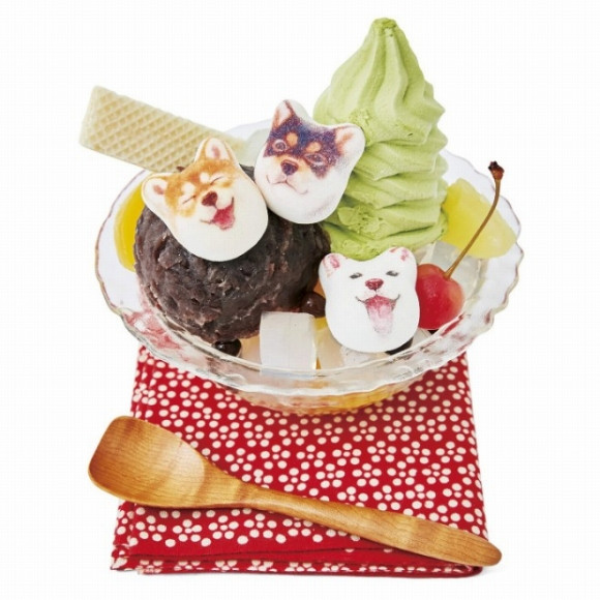 你捨得吃嗎？日本推出超萌「柴犬笑顏棉花糖」　引發所有柴犬控們的暴動啦！