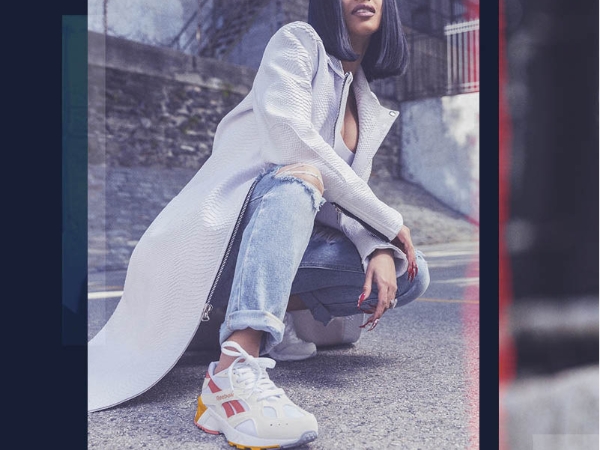 REEBOK復古魂再次延燒 潮流跑鞋之最 AZTREK 新色亮相 新生代饒舌女皇Cardi B 、饒舌天王Future 也搶穿！