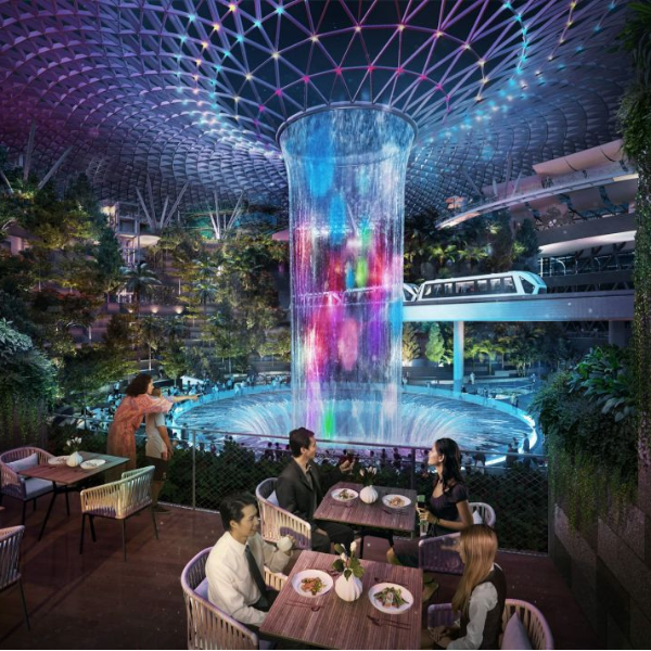 新加坡機場再次開掛！？全新地標「星耀樟宜」打造 10 層樓購物天堂、全球最高室內瀑布！