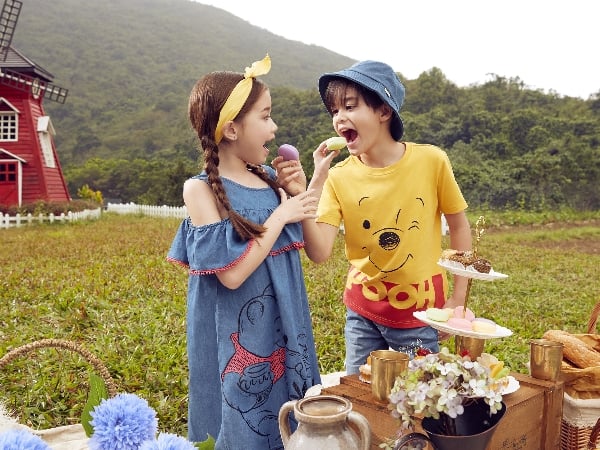 Sweet As Can Bee! bossini Winnie the Pooh 系列服飾 甜蜜春夏造型 享受清新出遊