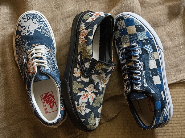 大和紡織工藝重塑經典鞋履 VANS JAPAN FABRICS COLLECTION