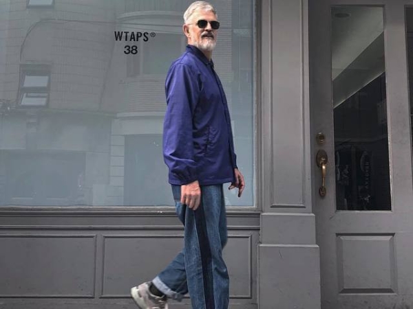 他住在台灣啊!來自澳洲的超潮爺爺 Vernon 再次證明帥氣不受年齡限制!