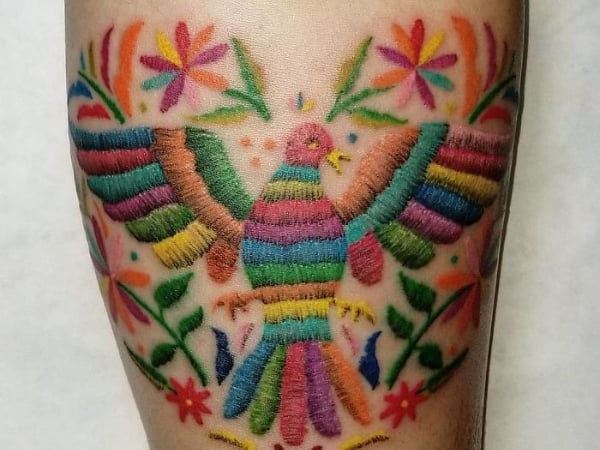 刺青「繡」出新高度！藝術家廣受推崇刺青就像是「刺繡」般的精緻！