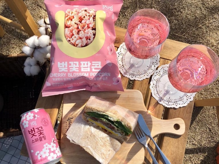 賞櫻必備！韓國便利商店 GS25 櫻花商品浪漫來襲