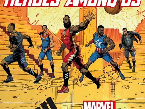 英雄們也要上場打球啦!adidas 推出 Heroes Among Us 聯名戰靴 超夯球星共組「復仇者聯盟」橫掃球場