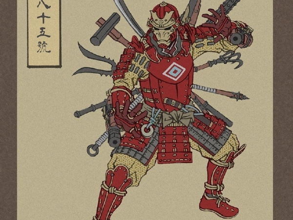 鋼鐵人帥爆！日本粉絲繪製《復仇者聯盟 4 》浮世繪版　漫威影迷狂讚：太酷了！