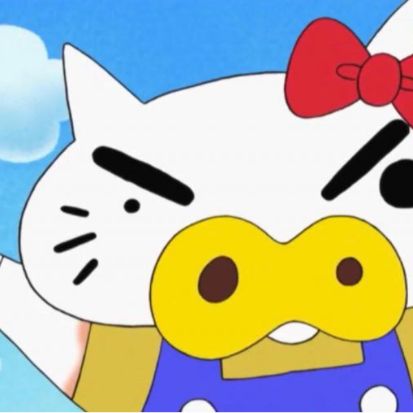 Hello Kitty 45 歲亂入《蠟筆小新》動畫！不理不理左衛門竟然變成 ……