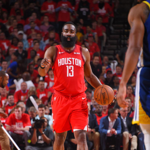 Harden「紅眼」仍飆 38 分！火箭主場 4 分差險勝勇士　雙方 2 比 2 回到平手局面！