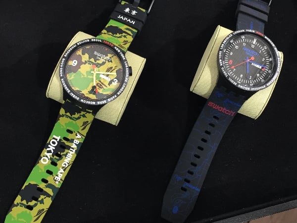搶先直擊 / 本年度最帥聯名！ SWATCH 出狠招與 BAPE 攜手推出世紀大作　網友：「這沒搶到我真的會哭」