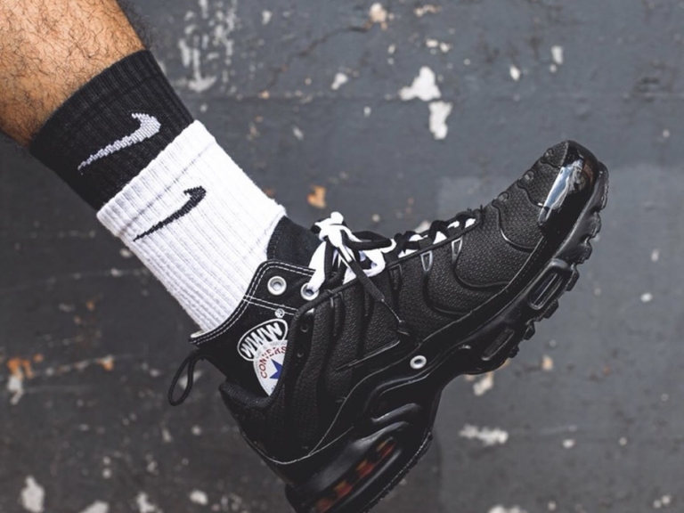 Nike x Converse 終於來了？Air Max Tn 混搭 1970 鞋筒根本帥炸　鞋迷：「一鞋抵兩鞋」