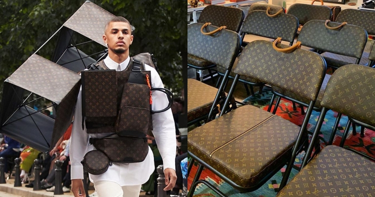 史上最貴折凳？LV、Gucci、Fendi 精品包不只拿來揹　還能做成椅子甚至是延長線？！