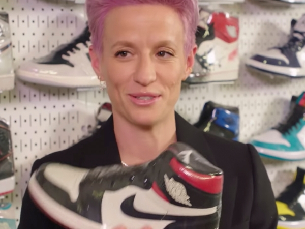 美國女足隊長 Megan Rapinoe 女鞋頭無誤！登上《Sneaker Shopping》單元最愛這系列球鞋