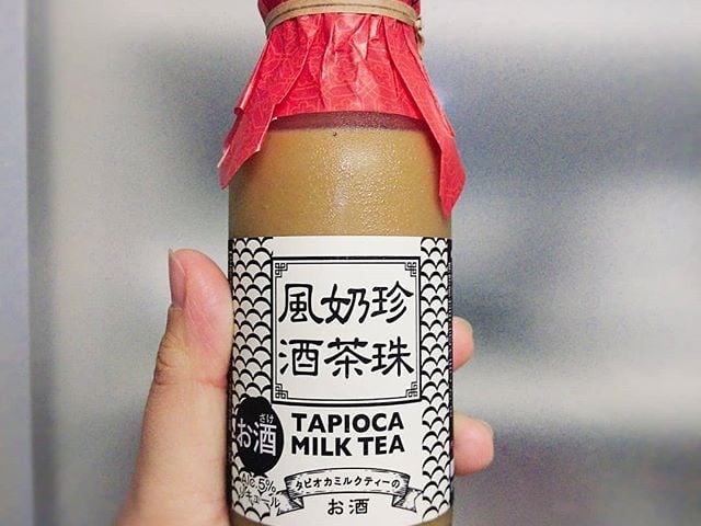 珍奶風潮還沒完?日本「珍珠奶茶風酒」大爆紅!網友:現在連酒也要參一咖就對了⋯