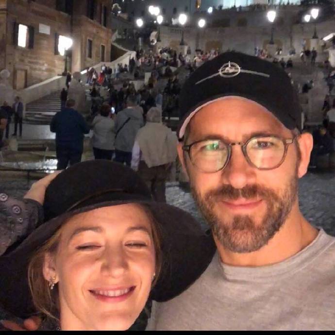 「死侍」萊恩雷諾斯慶祝老婆 32 歲生日,又耍賤分享一堆 Blake Lively 醜照!