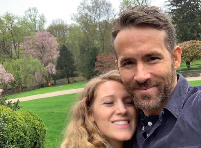 「死侍」萊恩雷諾斯慶祝老婆 32 歲生日,又耍賤分享一堆 Blake Lively 醜照!