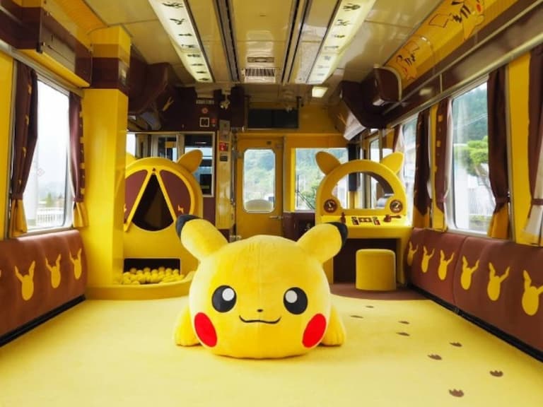 皮卡丘粉一定會瘋掉！寶可夢迷必搭的「POKÉMON with YOU 列車」，可愛到讓人不想下車！