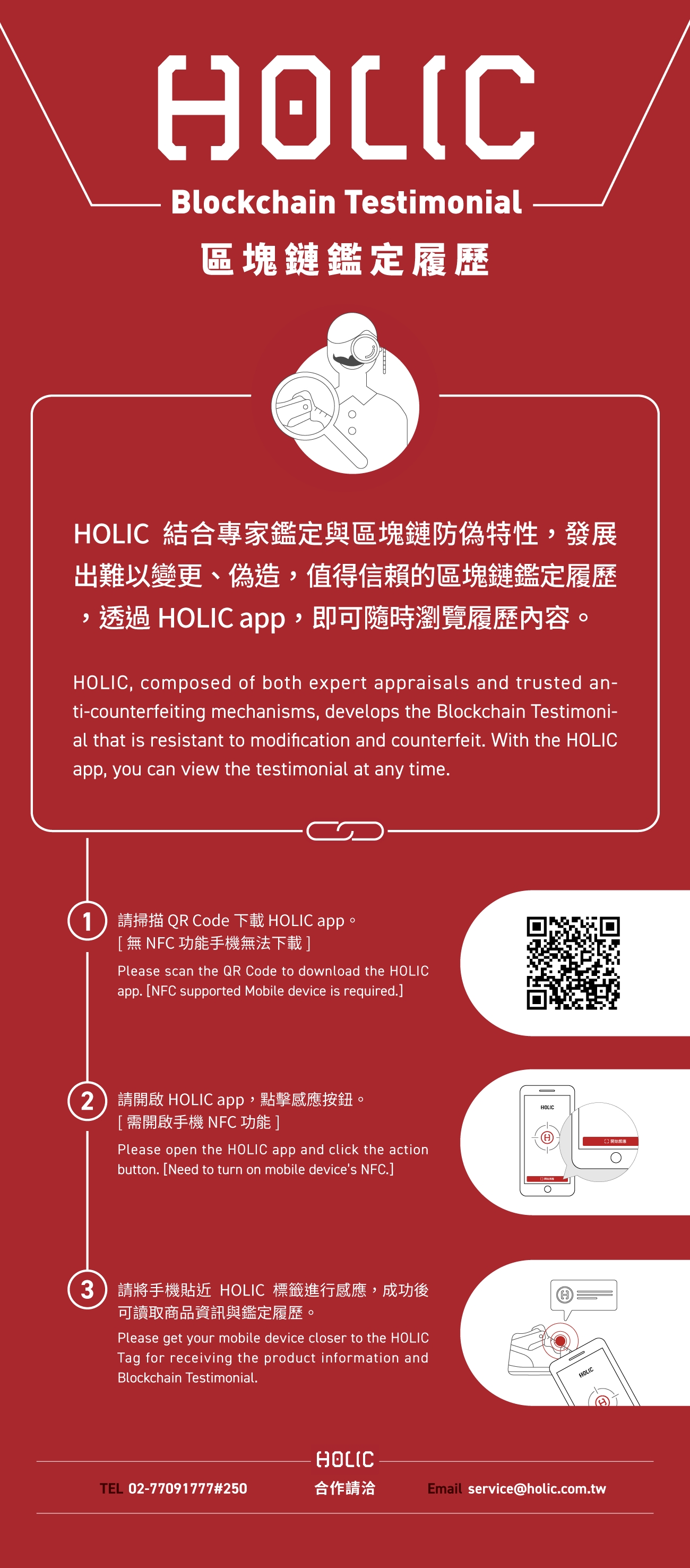 未來手機掃碼就能看到球鞋履歷？小編帶你了解台灣新創HOLIC 的認證系統！