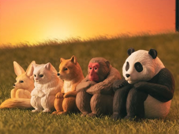 拜託求收留!3 款「厭世系動物扭蛋」超療癒,「等待中的動物」憂鬱模樣必須直接抱緊處理!