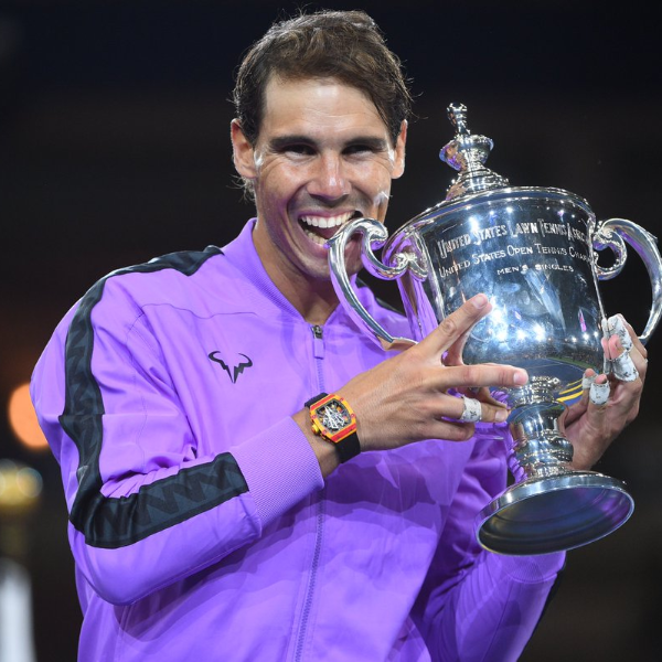 激戰將近 5 小時！美網「蠻牛」Rafael Nadal 擊敗 23 歲俄羅斯小鮮肉，勇奪第 19 座大滿貫冠軍！