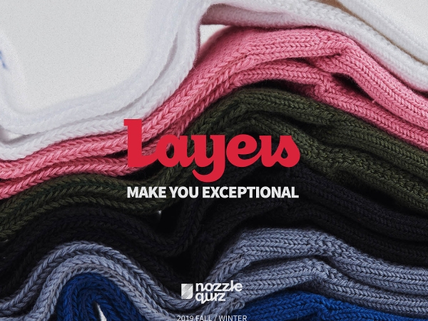 nozzle quiz 2019 秋冬襪履「LAYERS」發佈：在你心中「台灣」是什麼顏色？