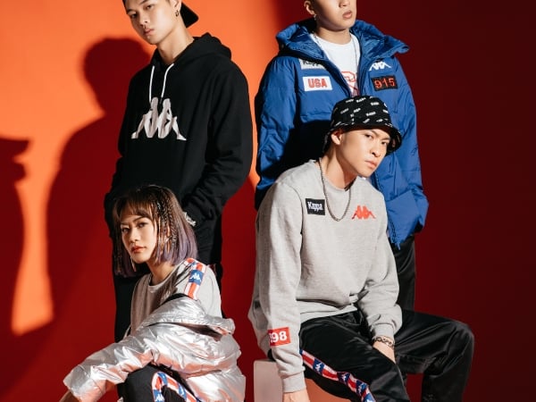 跟上「CHING G SQUAD」詮釋Kappa經典潮流新態度! 教你如何穩坐王者寶座~輕鬆潮出新高度!