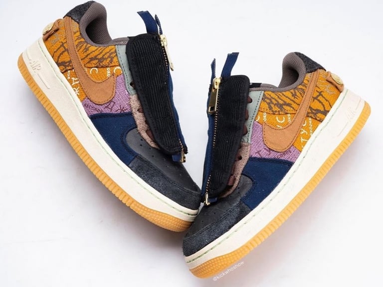 下半年最強鞋款參上！Travis Scott x Air Force 1 細節曝光