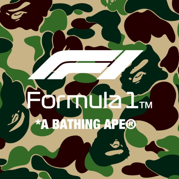 A BATHING APE® × Formula 1® 聯乘系列 10月5日 正式登場