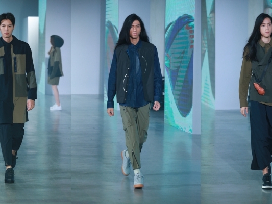 「 2019 臺北時裝週 」台灣品牌 oqLiq 把服裝結合東方文化,合作 Nike 將卦象融入 Air Force 1!