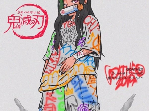 禰豆子化身為都會潮妹？畫師將《鬼滅之刃》角色穿越來現代，時裝版炭治郎也很酷！
