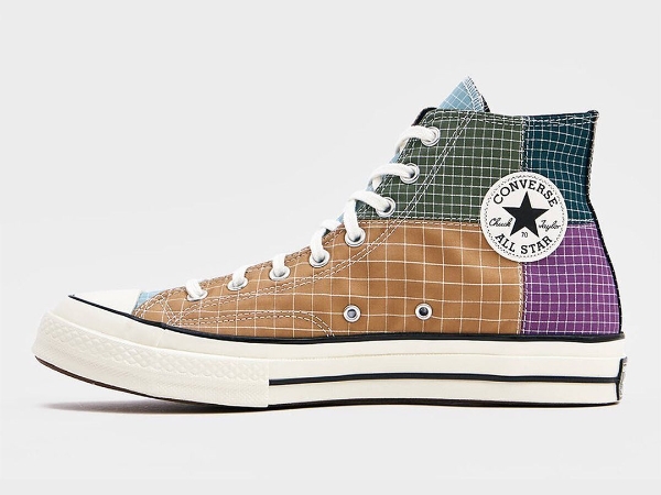 Converse 超吸睛格紋拼接 搶佔他人視覺