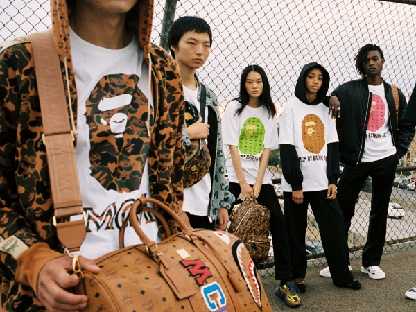 街頭碰撞奢華，A BATHING APE® X MCM 聯乘系列 10月26日 風潮釋出