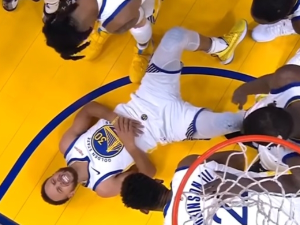 NBA 速報／勇迷崩潰！勇士主場慘輸太陽 11 分，主力 Curry「左手骨折」面部表情超猙獰！