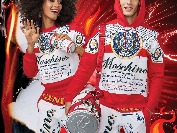 我每天都想喝醉的決心！MOSCHINO X 百威啤酒推出全新聯名膠囊系列