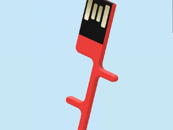 號稱「最能夠防止遺失」的 USB 設計，從電腦拔出來後竟可以這樣保存？