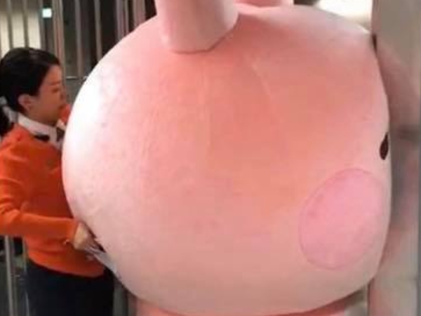 兔兔參加高鐵活動卻慘遭夾臉！回顧那些年卡在門口的吉祥物們，每張都讓人笑到噴飯