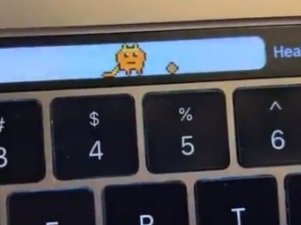 Macbook Pro 的 Touch Bar 竟然能養寵物？！蘋果將推出「Touch Bar Pet」功能，網友：這是電子雞吧！