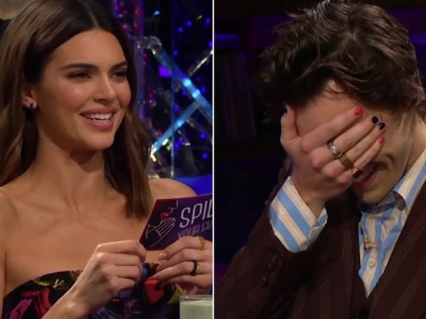 昔日明星情侶破天荒同台！Kendall Jenner 逼問哈利寫過哪首歌給她？讓前男友招架不住！
