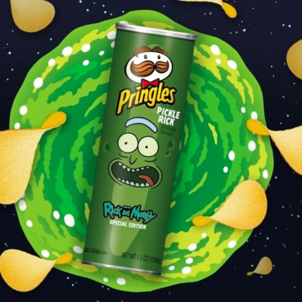 超ㄎㄧㄤ動畫！品客洋芋片攜手《瑞克和莫蒂》推出 Pickle Rick 獨家口味，醃黃瓜來襲！