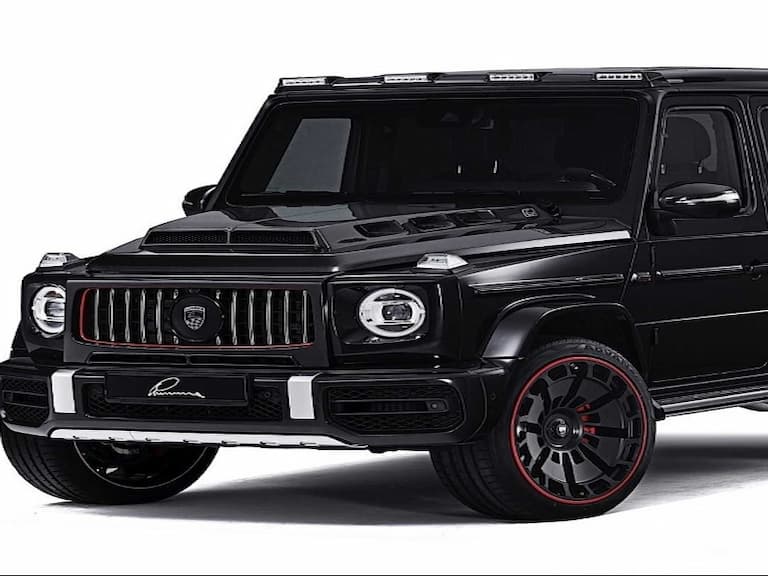 會不會太帥？！德國改車商打造賓士 G-Class「黑魂」特製版本，車頂 4 個 LED 燈條超霸氣！