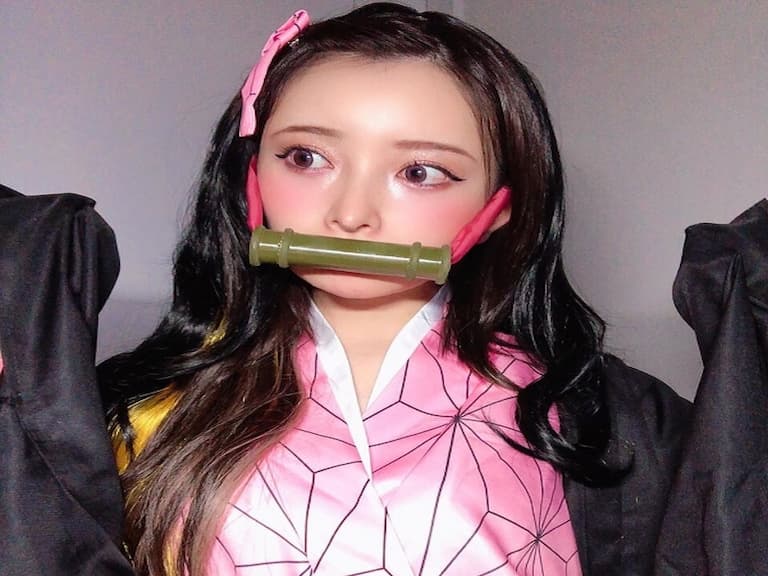 日本萌妹扮「禰豆子」爆紅！「整型歷史」遭起底⋯8 年「狂噴 275 萬」！
