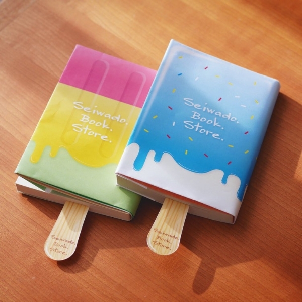 文具控超想入手！日本書店推出「冰棒書套和書籤」組合，可愛巧思設計網路爆紅！