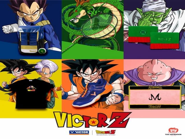 最強羽球裝備現身! VICTOR x《七龍珠Z》聯名授權商品限量發售