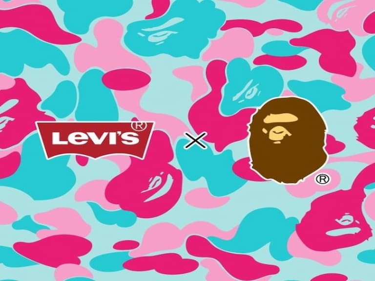 限定猿人迷彩太誘人！BAPE 攜手老相好 Levi's 最新聯名曝光，網友：「我找到去邁阿密的理由！」