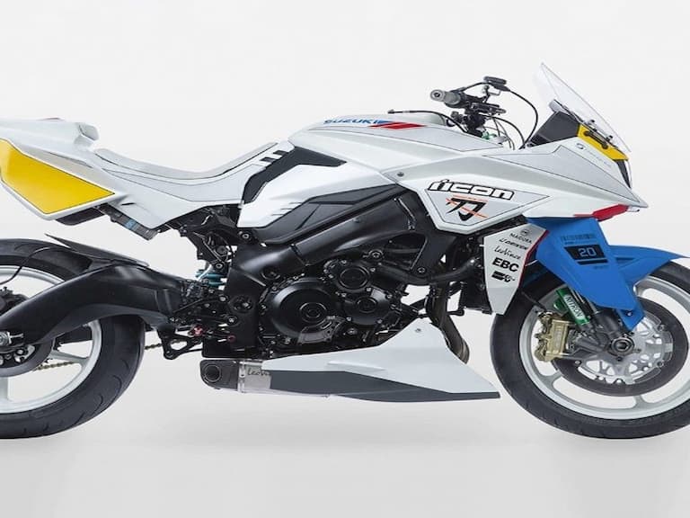 男性們高潮吧！Suzuki Katana 重機「鋼彈配色」釋出，車迷興奮：騎上去肯定熱血爆表！