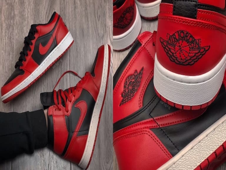 一半售價卻有同等的帥!Air Jordan 1 Low「經典黑紅」準備釋出,這雙不入手是要當球鞋傻逼嗎?