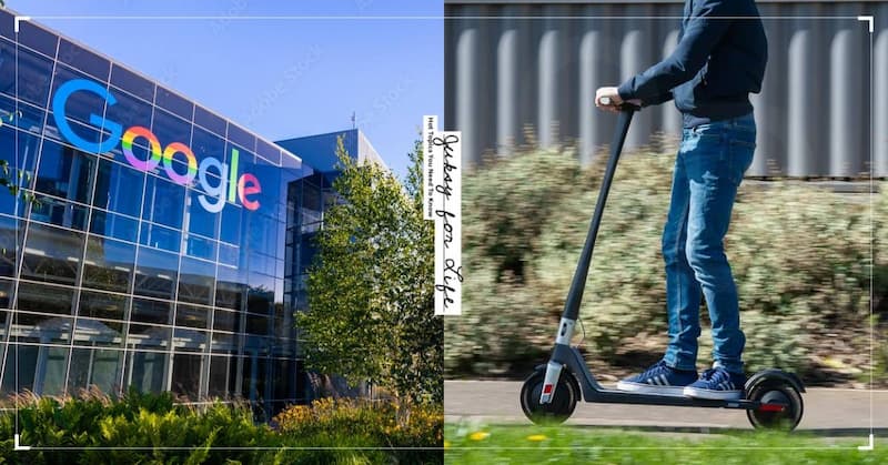 科技巨頭 Google 提供電動滑板車給員工使用