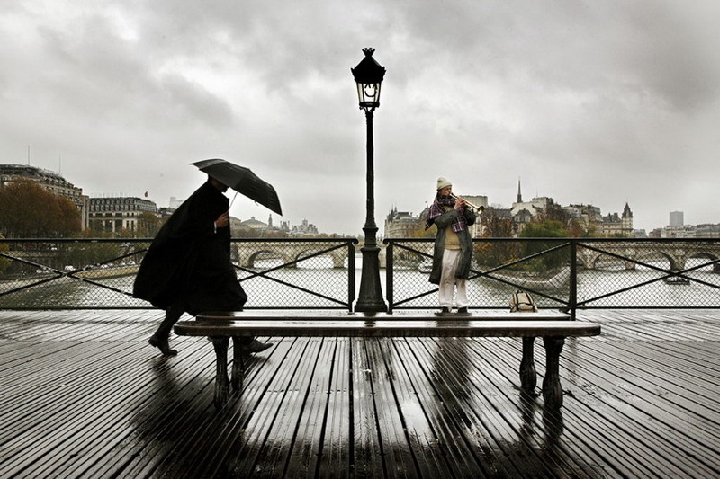 雨中美景 Christophe Jacrot 雨中巴黎攝影作品